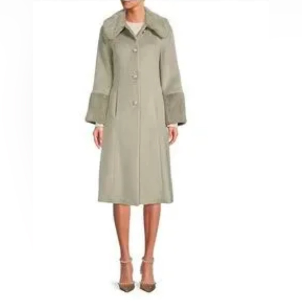 NWT Antonio Melani x Nicola Bathie Vivienne Coat - Picture 2 of 13